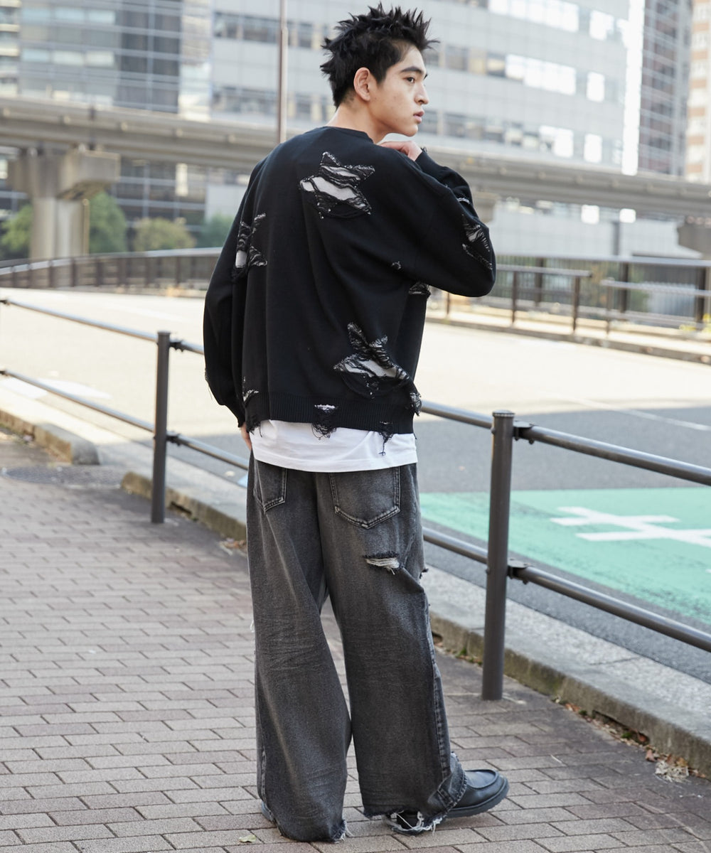 ブラック モデル：180cm L着用