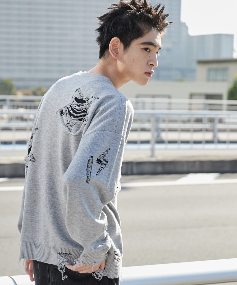 グレー モデル：180cm L着用