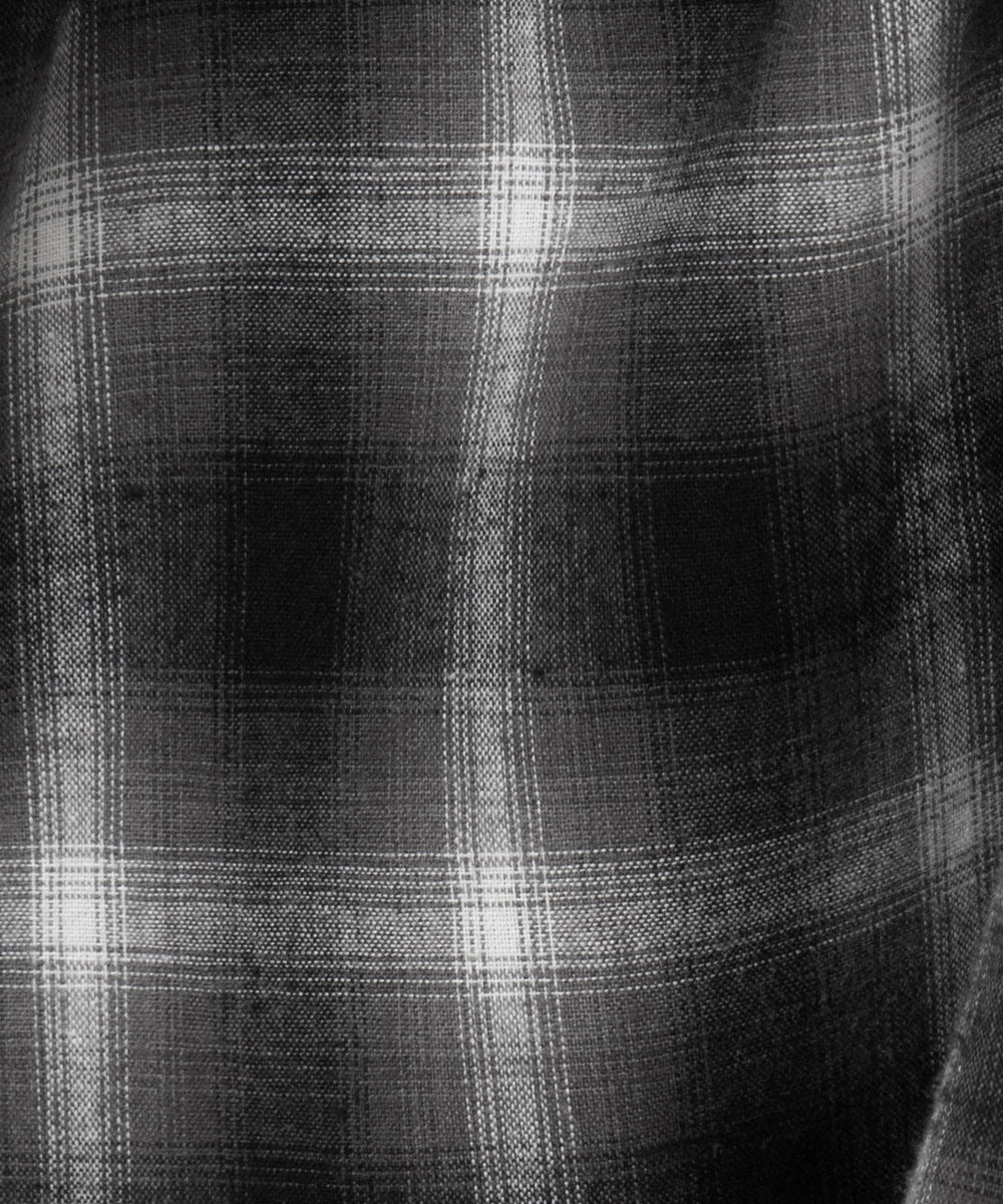 ギャザーデザインチェックスカート