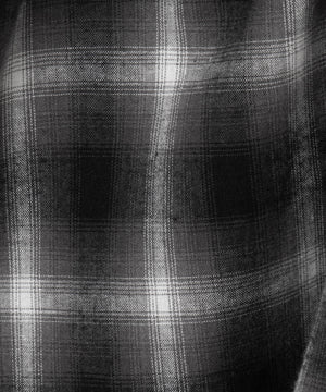 ギャザーデザインチェックスカート