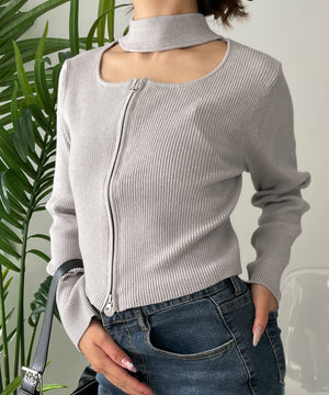 グレー　モデル:155cm F着用