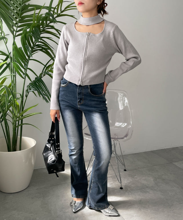 グレー　モデル:155cm F着用