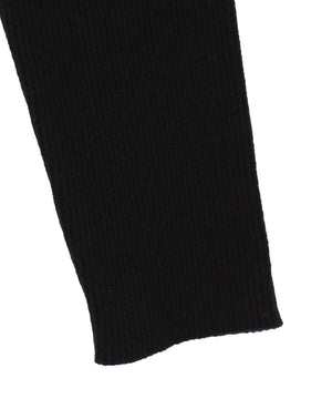 チョーカーダブルジップニット