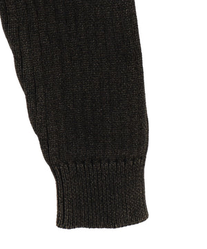 ストーンウォッシュニットパーカー