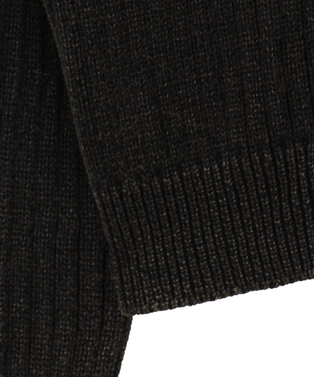 ストーンウォッシュニットパーカー