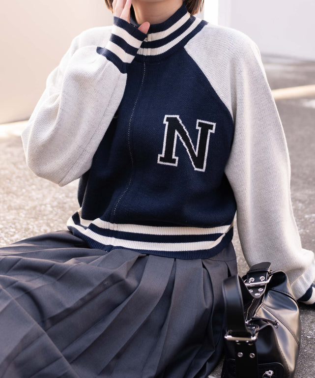 ネイビー　モデル:155cm F着用