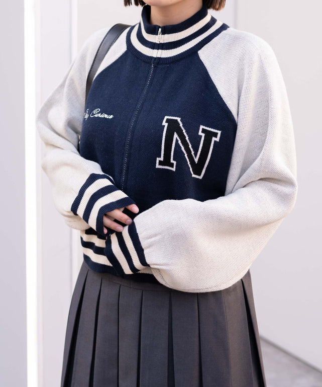 ネイビー　モデル:155cm F着用