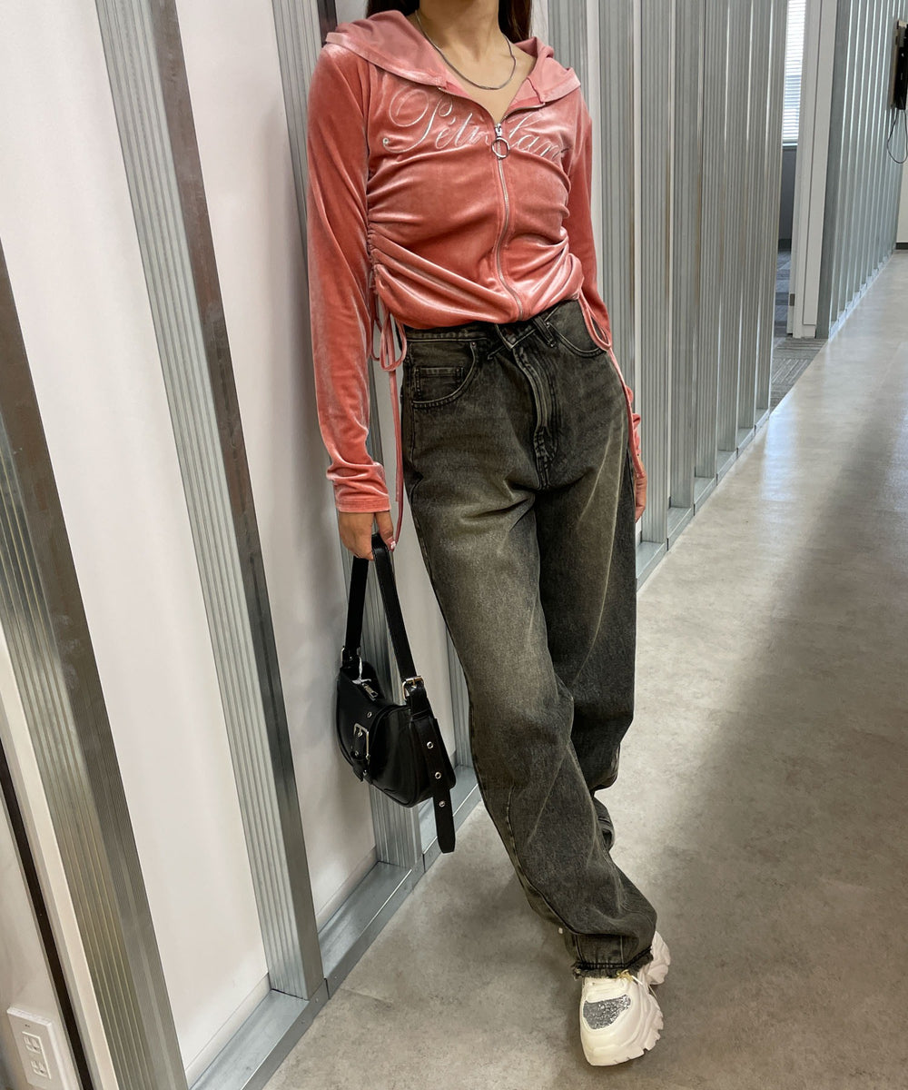 ピンク　モデル:155cm F着用