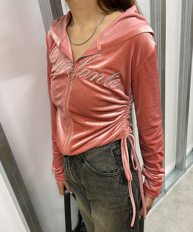 ピンク　モデル:155cm F着用