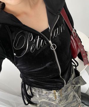 ブラック　モデル:155cm F着用