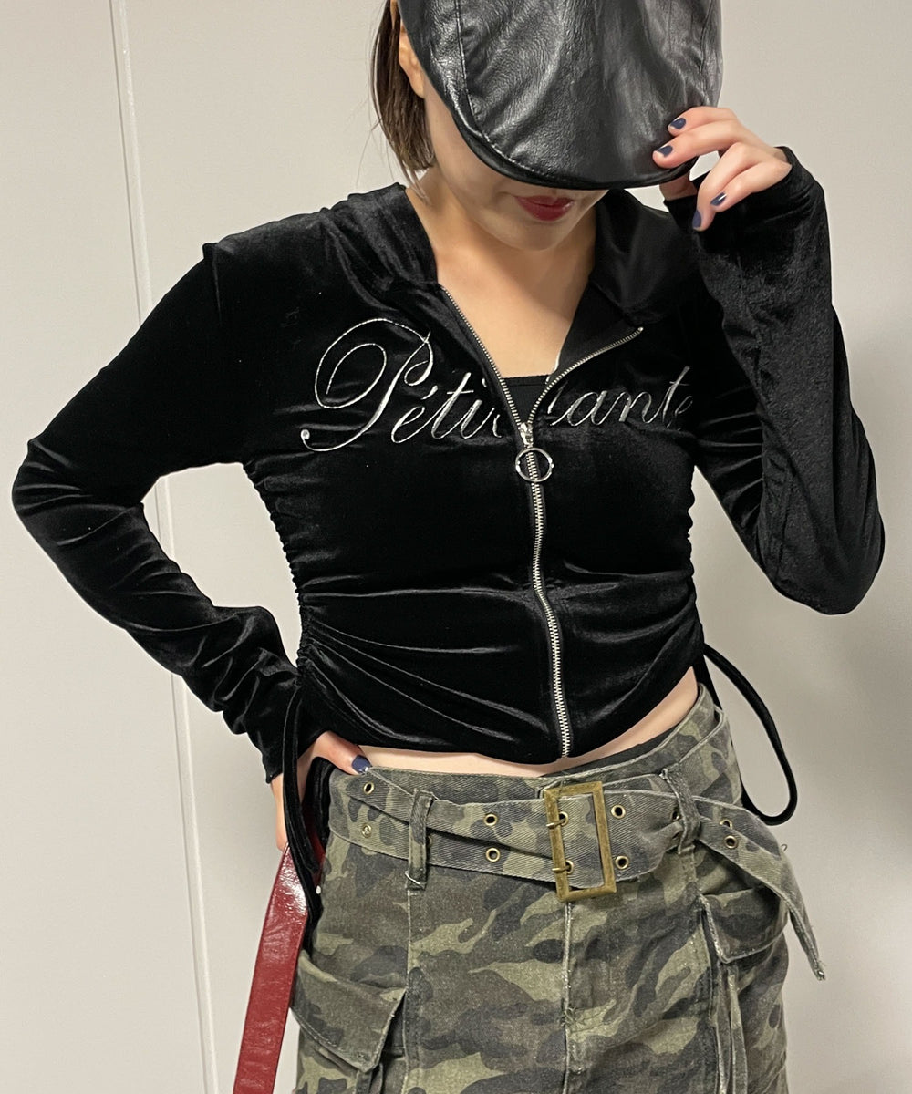 ブラック　モデル:155cm F着用