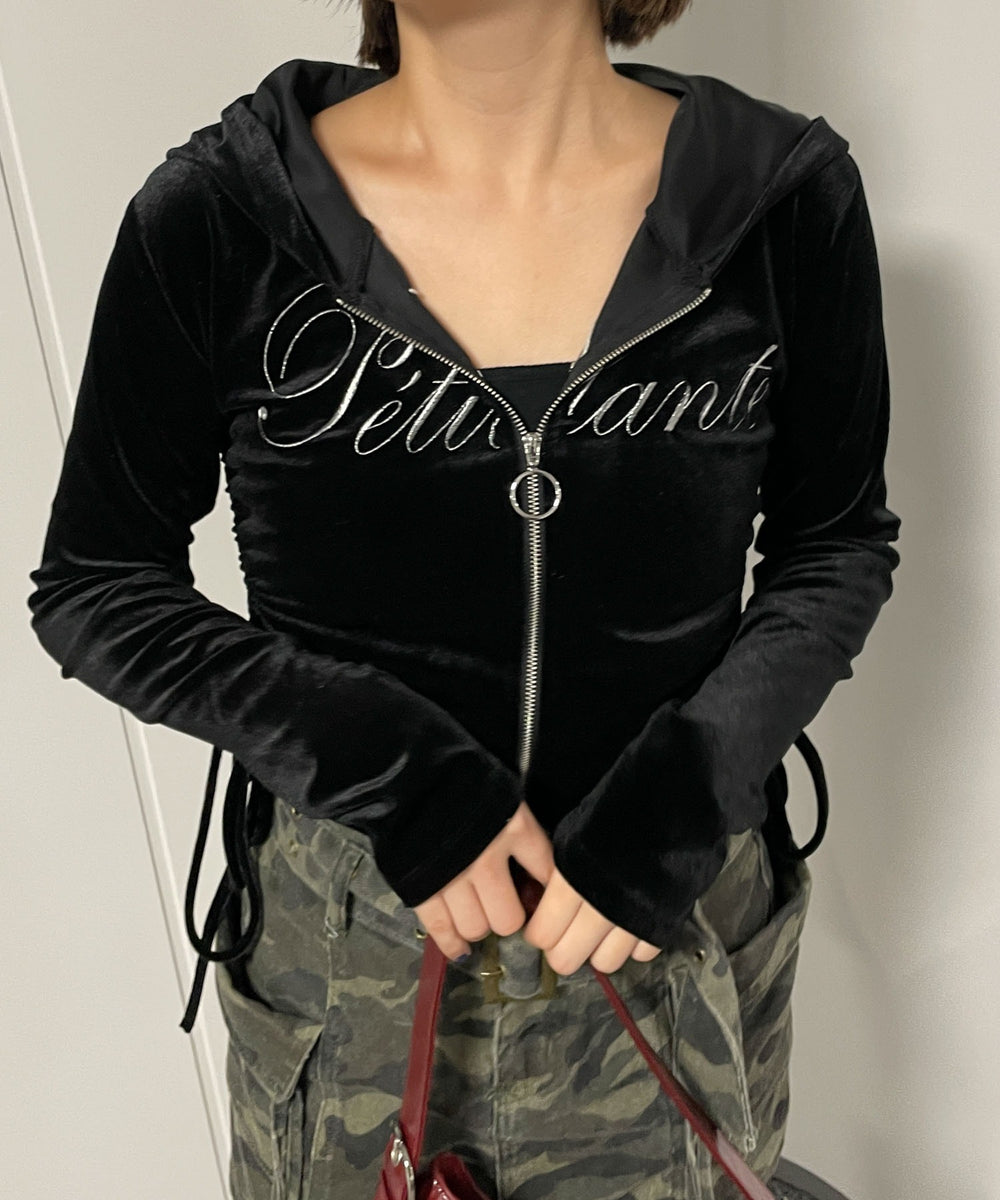 ブラック　モデル:155cm F着用