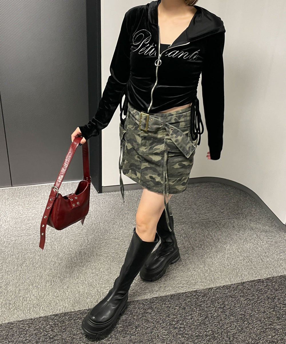 ブラック　モデル:155cm F着用