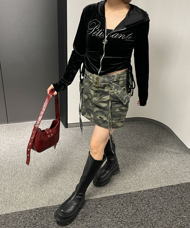 サイドドロストベロアパーカー｜WEGO（ウィゴー） – WEGO ONLINE