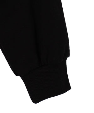 ラインストーンショートプルパーカー