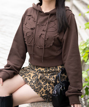 ブラウン　モデル:155cm F着用