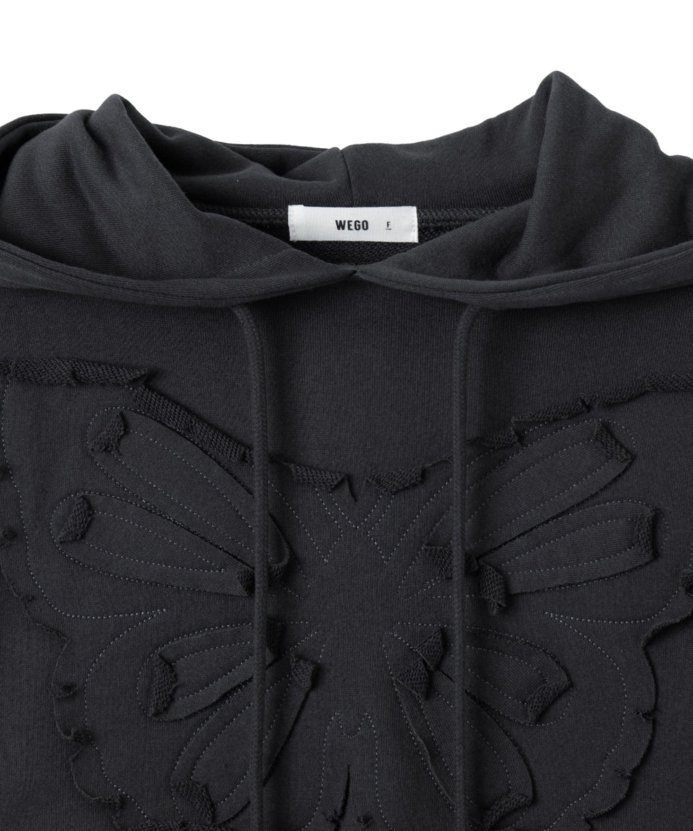 バタフライプルパーカー