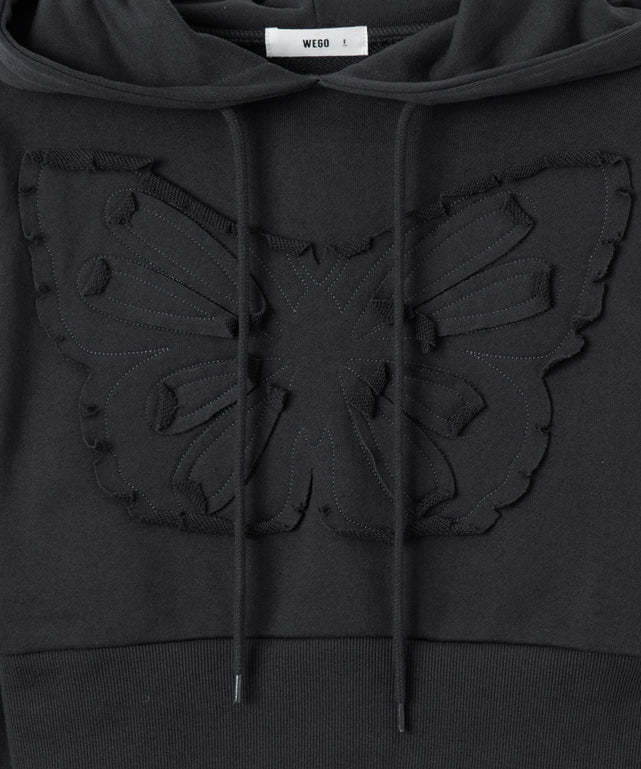 バタフライプルパーカー