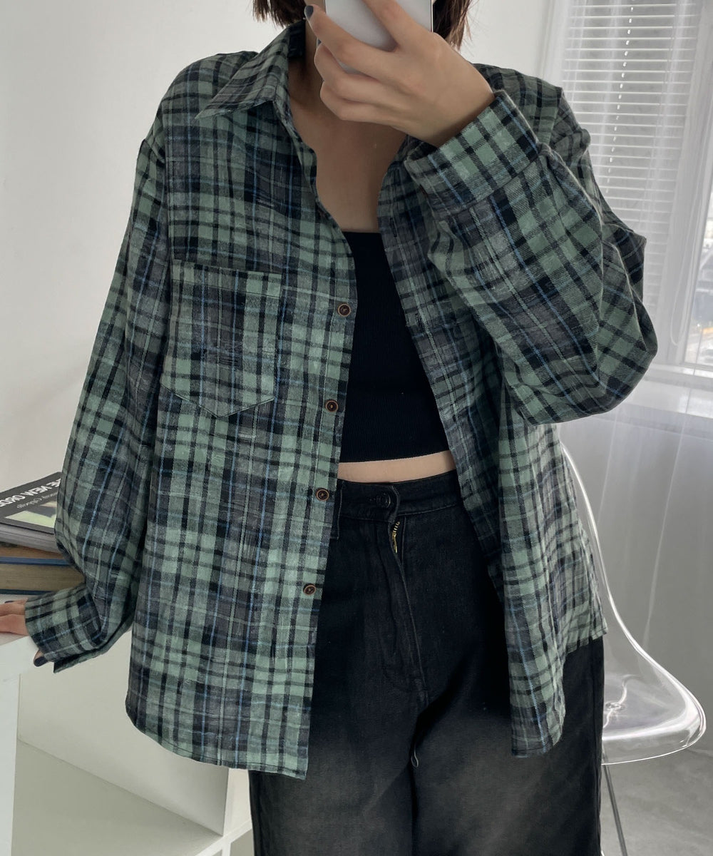 グリーン　モデル:155cm F着用