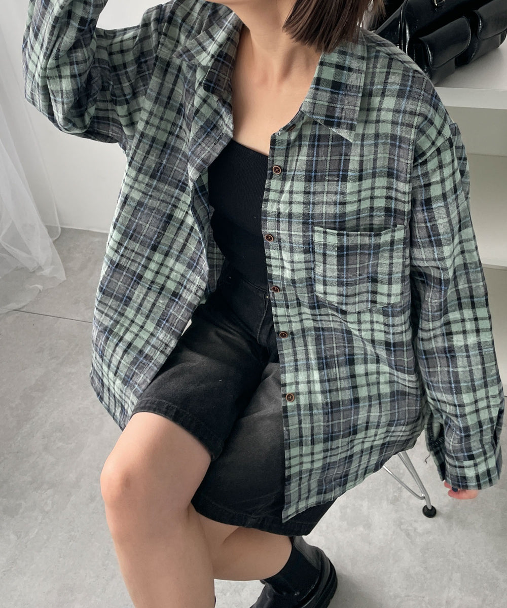 グリーン　モデル:155cm F着用