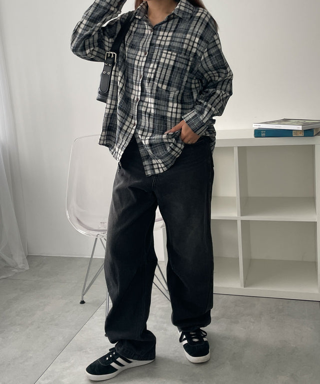 ネイビー　モデル:155cm F着用