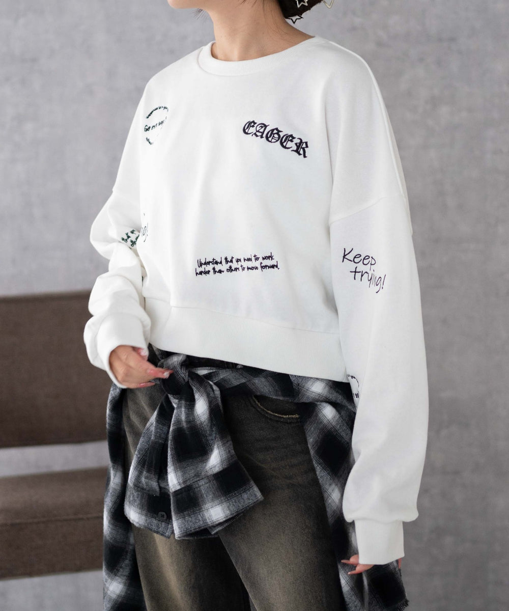 ホワイト 　モデル:155cm F着用