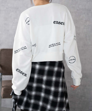 ホワイト 　モデル:155cm F着用