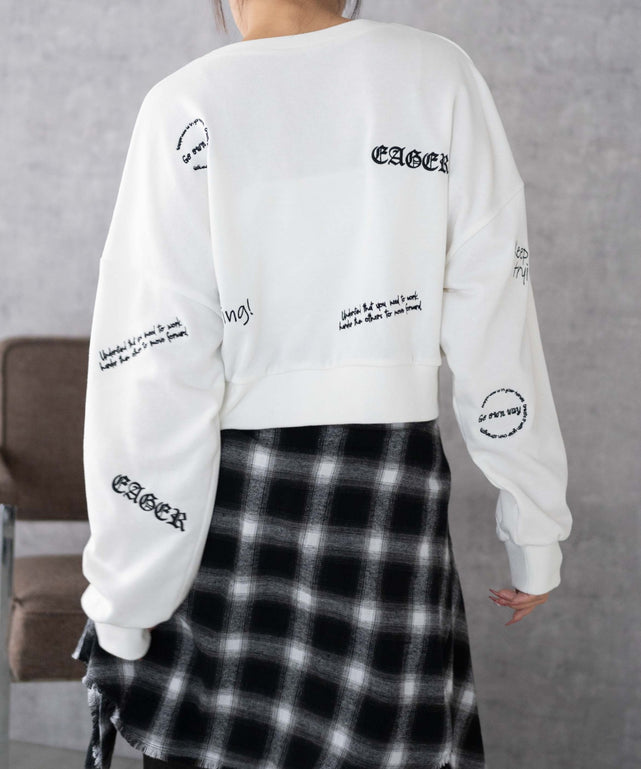 ホワイト 　モデル:155cm F着用