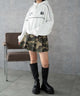 ホワイト 　モデル:155cm F着用