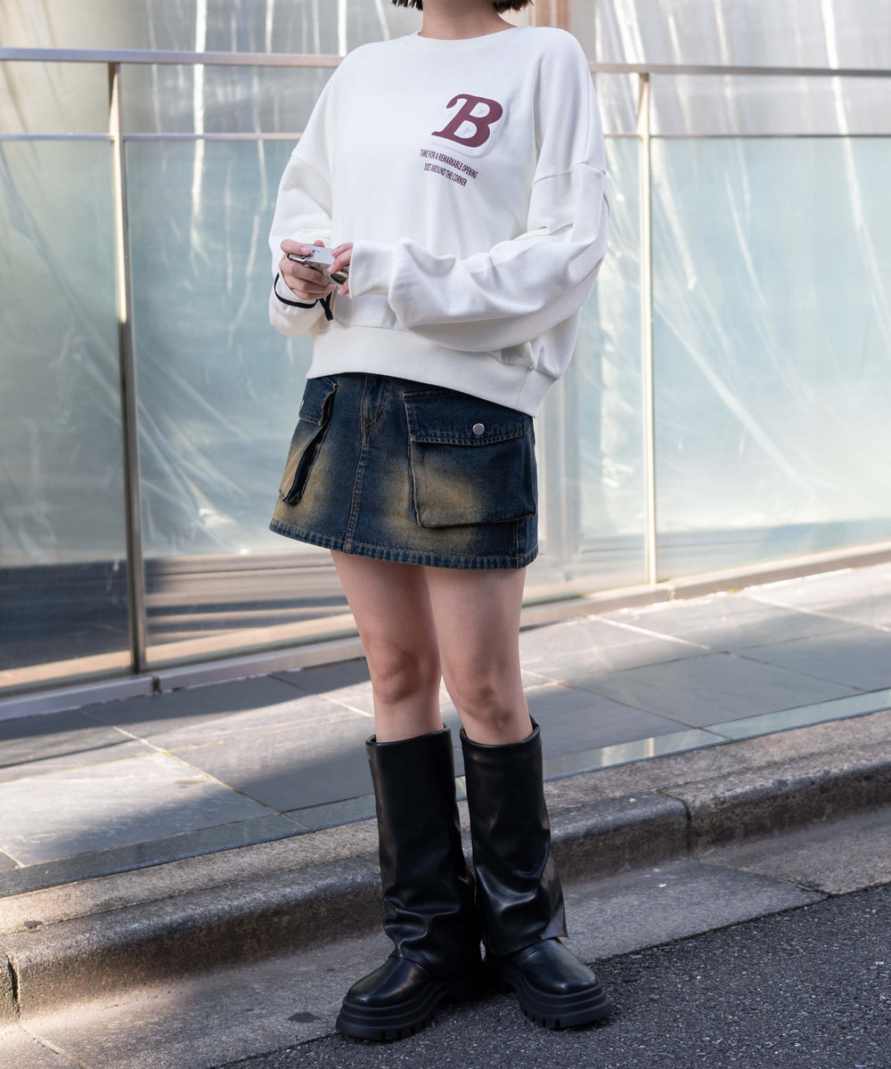 ホワイトアイボリー　モデル:155cm F