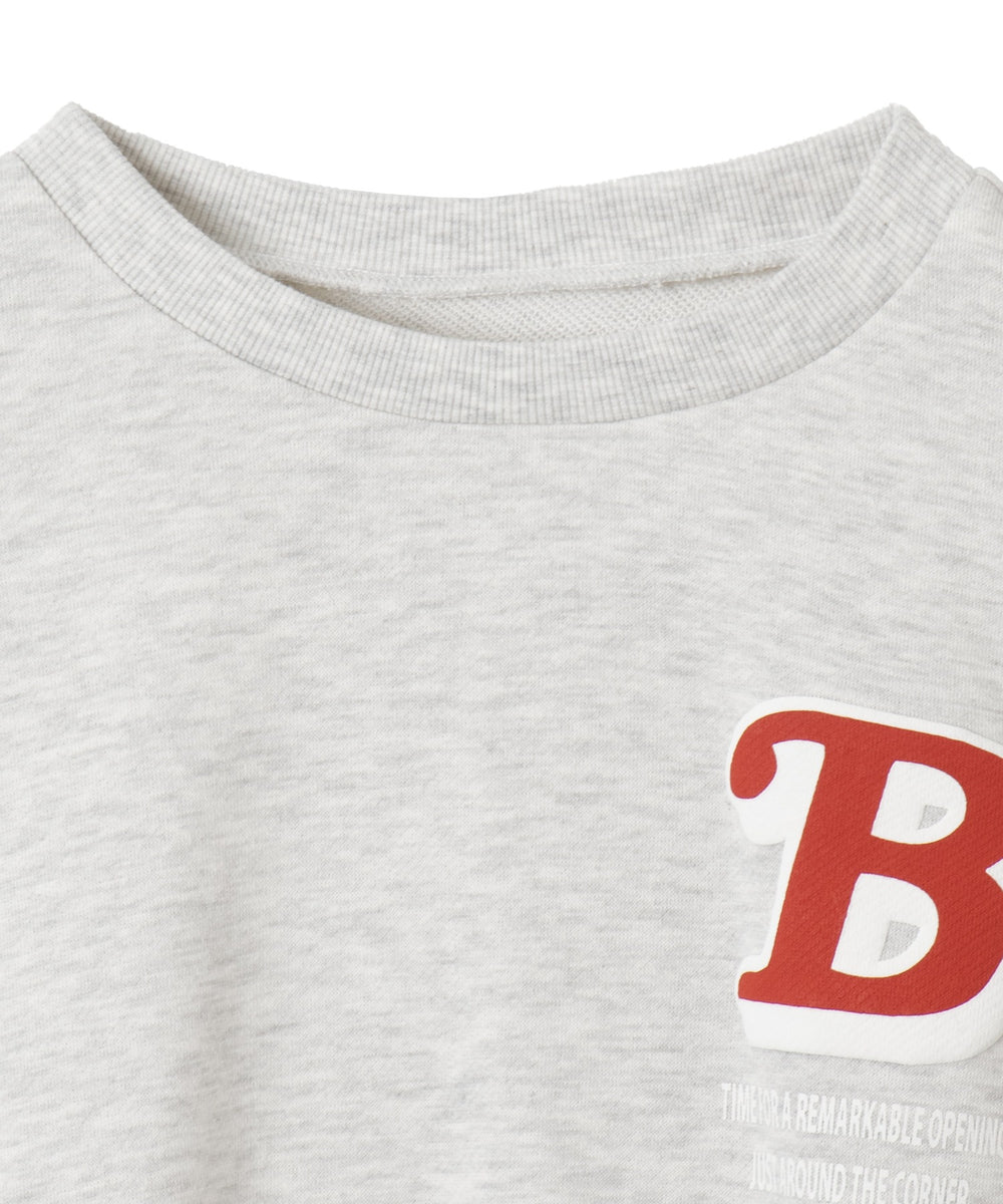 フォームプリントロゴスウェット