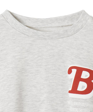 フォームプリントロゴスウェット