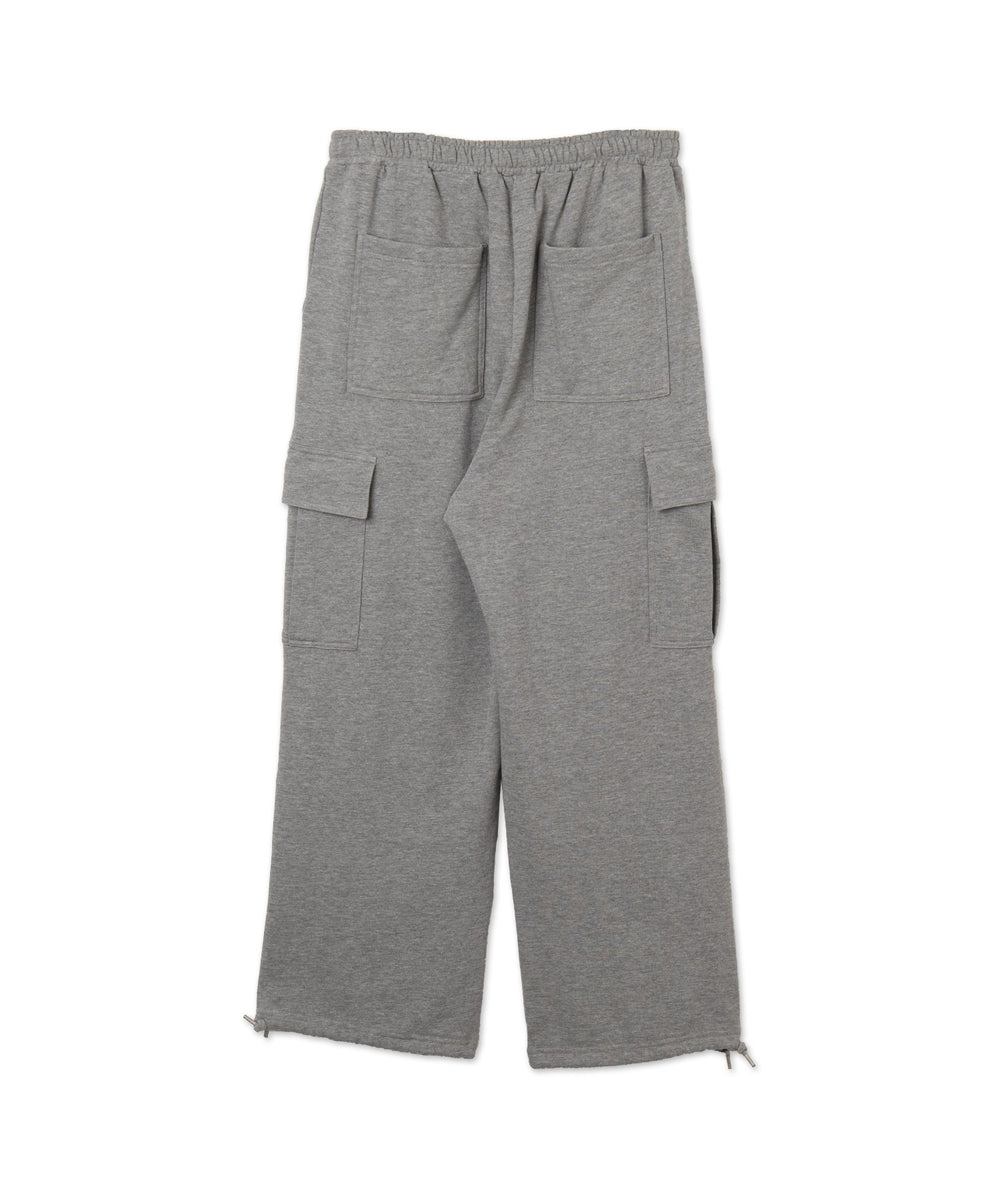 ワイドカーゴスウェットパンツ
