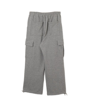 ワイドカーゴスウェットパンツ