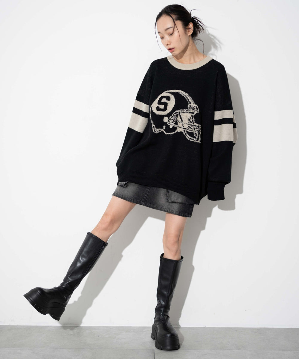 ブラック モデル：161cm L着用