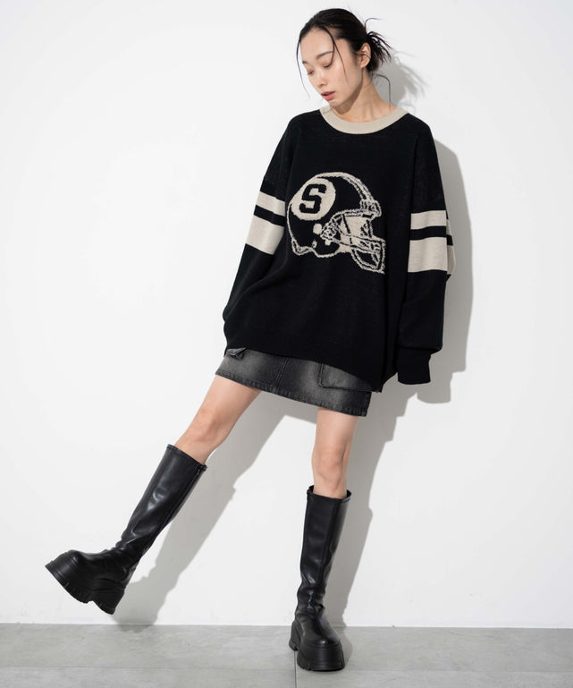 ブラック モデル：161cm L着用