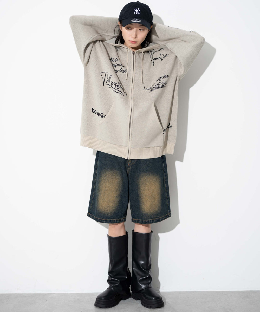 ホワイト モデル：161cm L着用