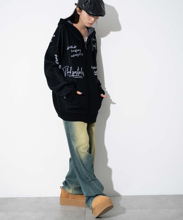 ブラック モデル：161cm L着用