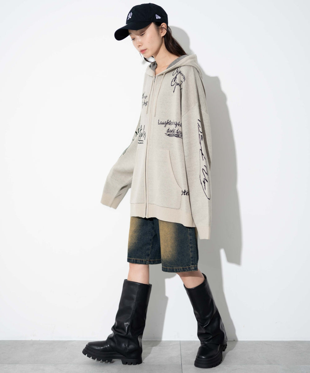 ホワイト モデル：161cm L着用