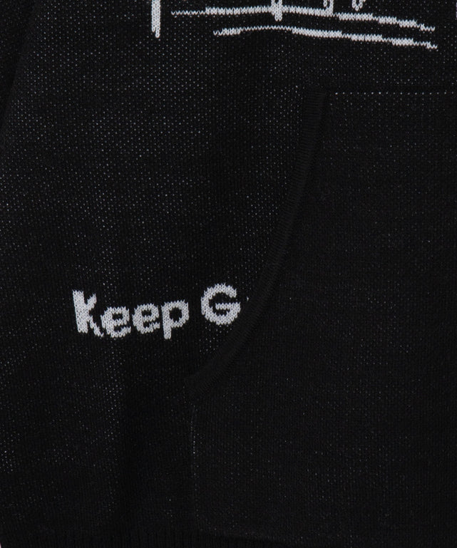 ジャガードロゴジップパーカー