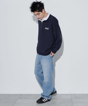 ネイビー　モデル:180cm L着用