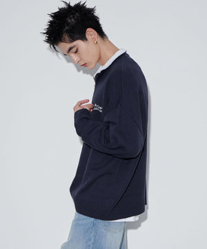 ネイビー　モデル:180cm L着用