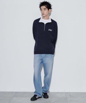 ネイビー　モデル:180cm L着用