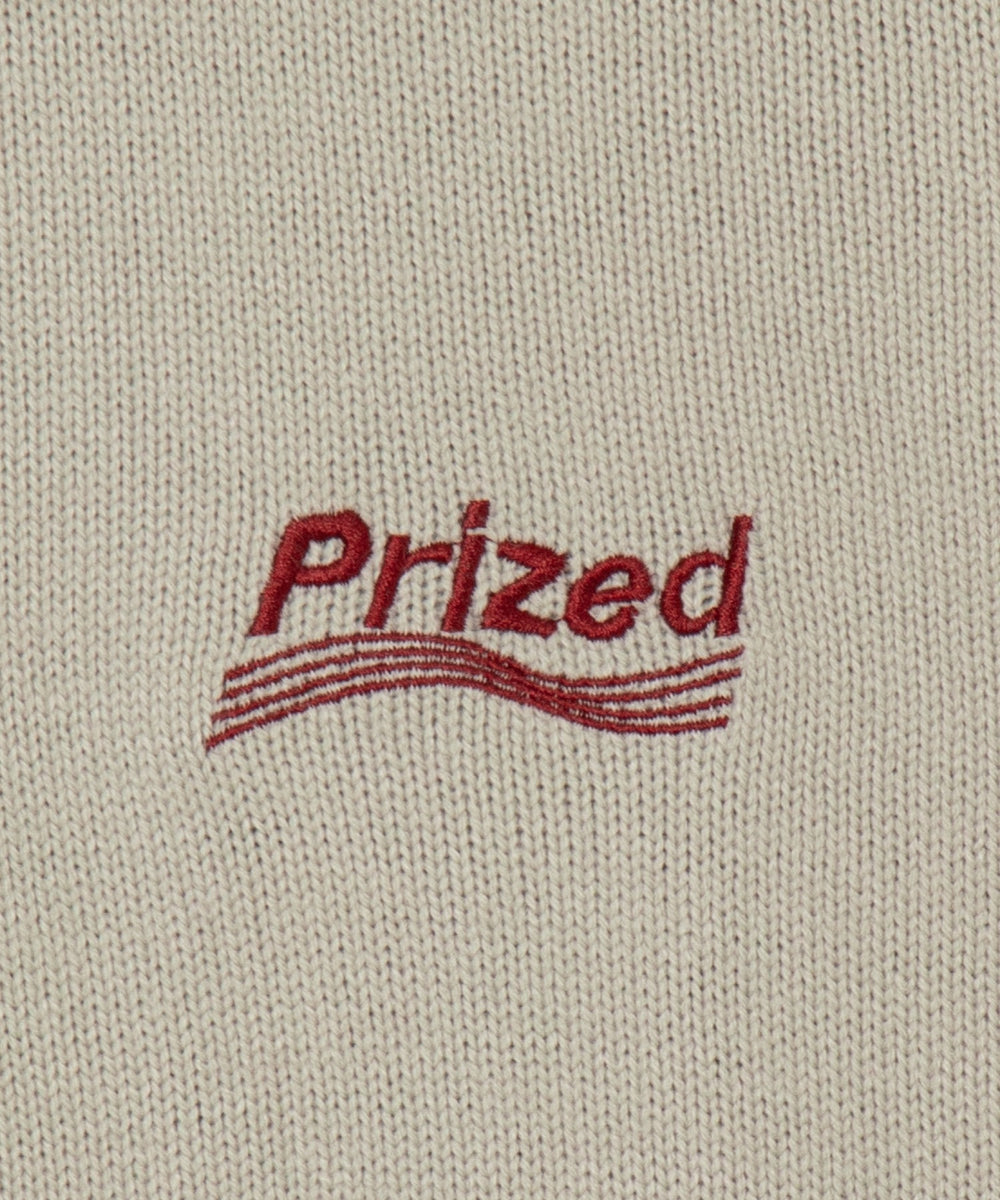 ワンポイントハーフジッププルオーバー