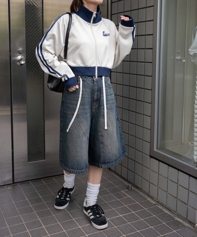 ネイビー モデル：155cm F着用