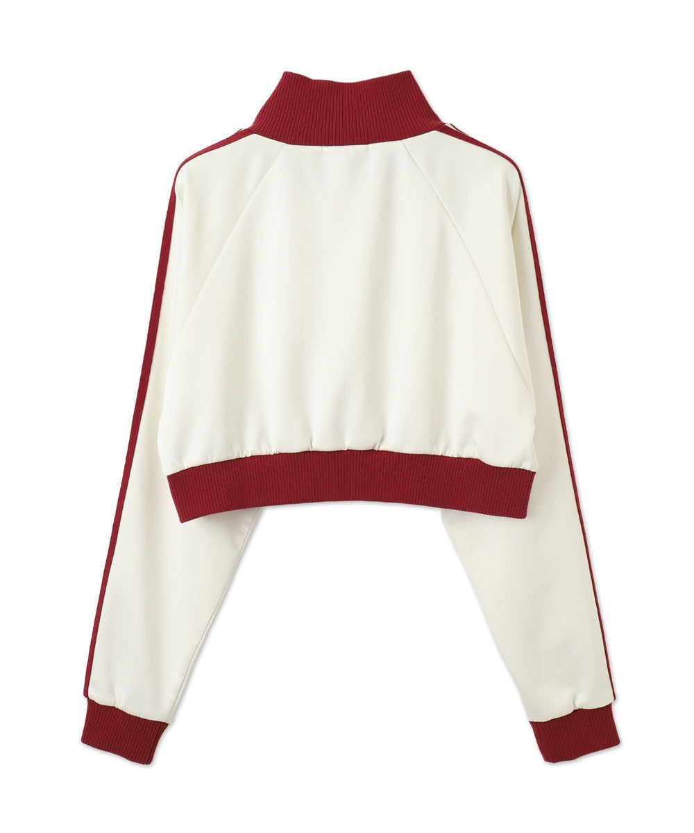 ロゴプリントトラックジャケット