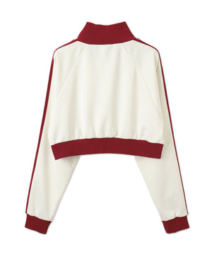 ロゴプリントトラックジャケット