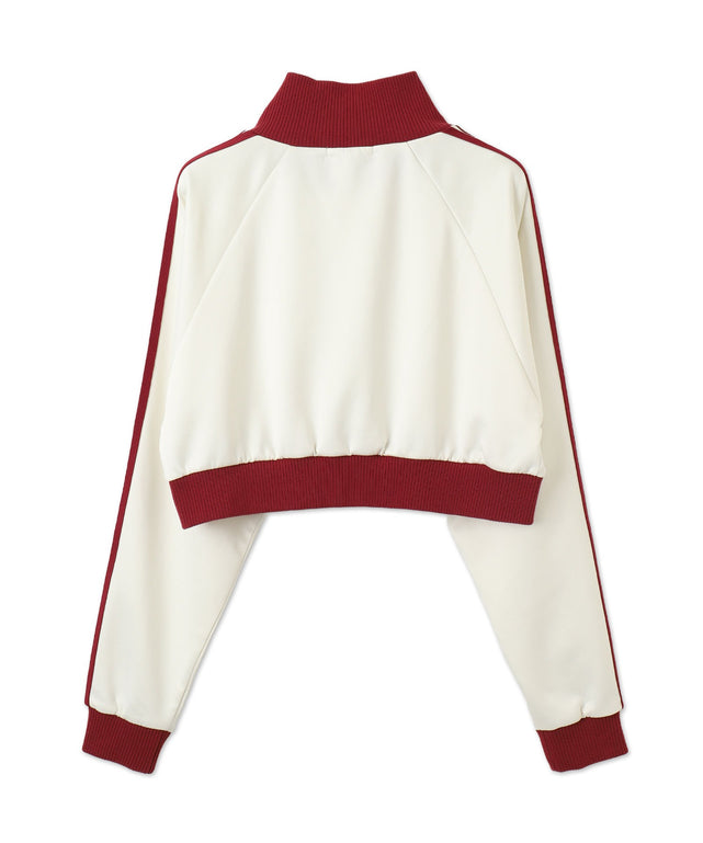 ロゴプリントトラックジャケット