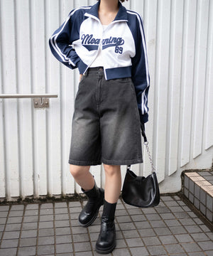 ブラックオーバーダイ　モデル:155cm F着用