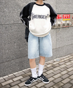 デニム淡　モデル:155cm F着用